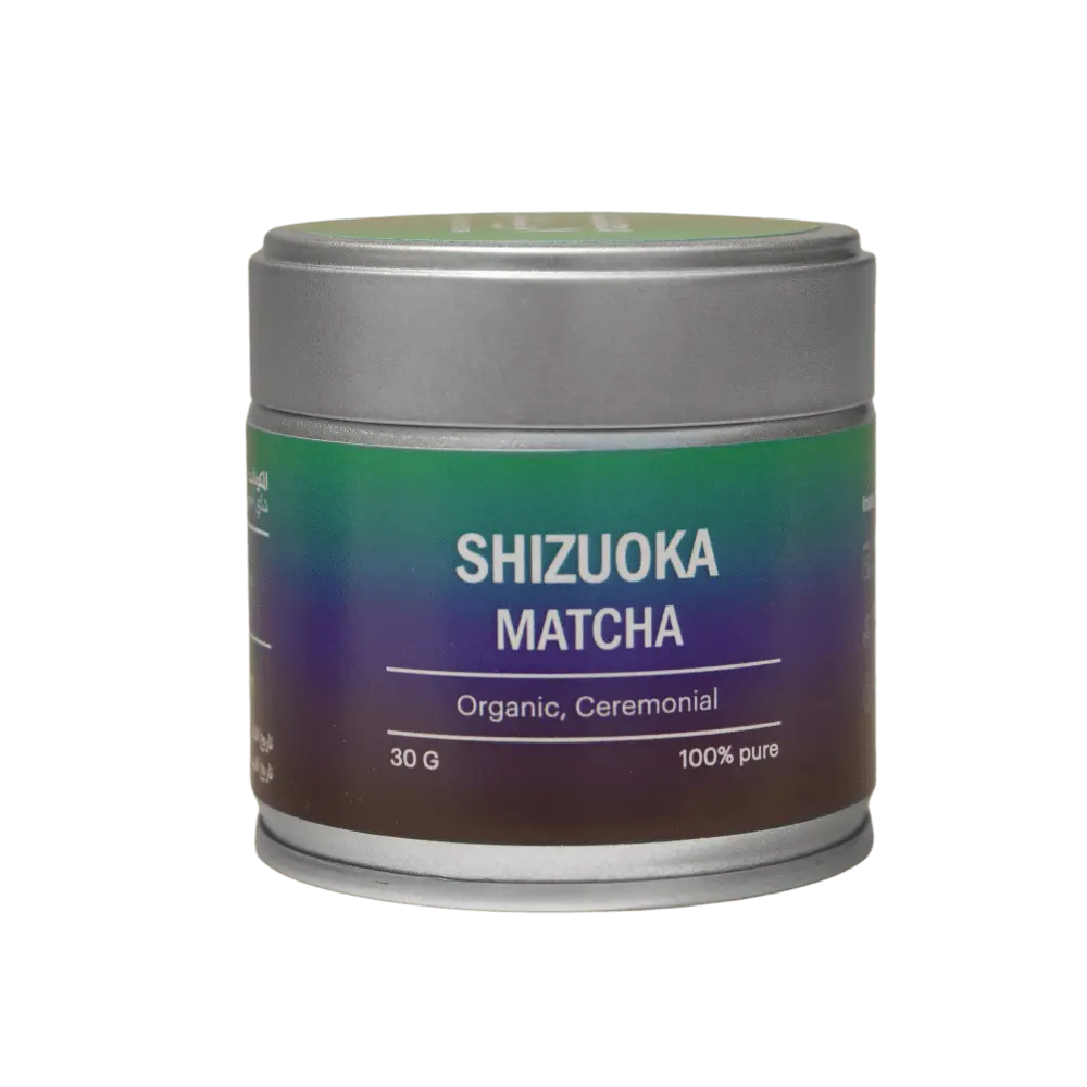 High-quality product photo of SHIZUOKA | Organic Ceremonial Grade Matcha