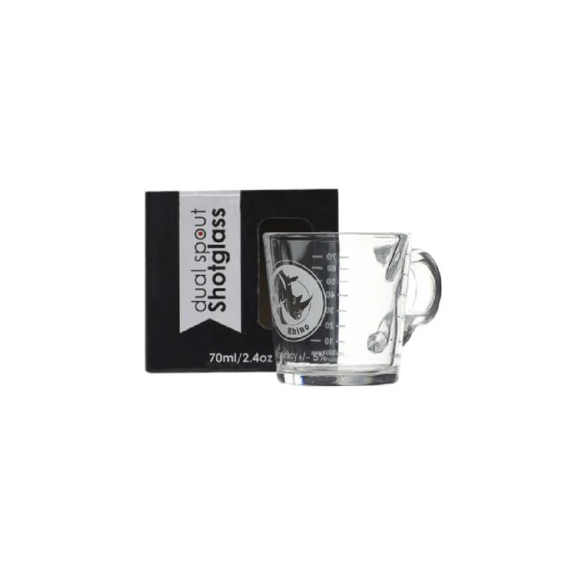 Rhino | Double Spout shot glass 70 ml