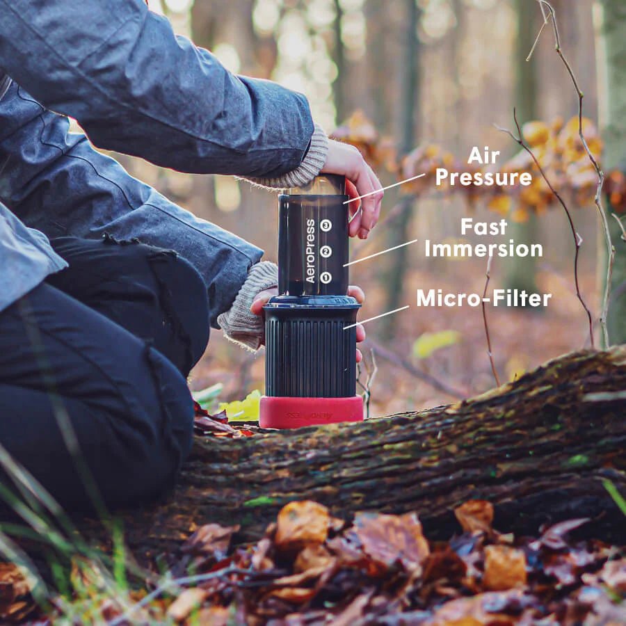 AeroPress - Coffee Maker GO - Black - HORIZON