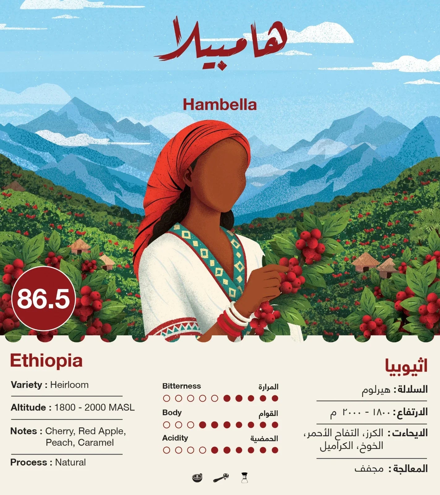 Jebla Roastery | Hambella Ethiopia 250g